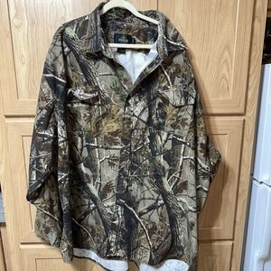 Redhead Shirt Men's 6xlt Camouflage Realtree Button Up Long Sleeve Bass Pro Shop